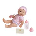 JC Toys/Berenguer - JC Toys, La Newborn 12 inches Asian All Vinyl Nursery Gift Set Doll